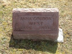 Anna <I>Gordon</I> West 