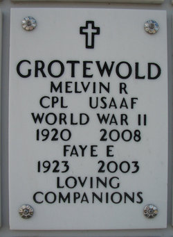 Melvin Russell Grotewold 