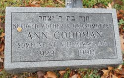 Ann <I>Hoffman</I> Goodman 