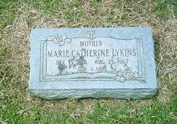 Marie Catherine <I>Lemee</I> Lykins 