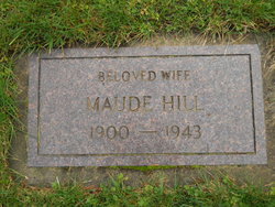 Maude Della <I>Harless</I> Hill 