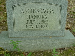Angie <I>Robbins</I> Scaggs Hankins 