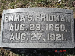 Emma F. <I>Shaw</I> Fridman 