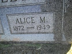 Alice May “Allie” <I>James</I> Kelley 