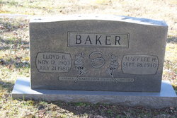 Mary Lee <I>Hayes</I> Baker 