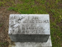 Margaret Ann Catherine <I>Tedder</I> Eagerton 