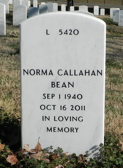 Norma Elden <I>Callahan</I> Bean 
