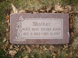 Alice Rose <I>Tucker</I> Blair 
