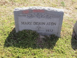 Mary <I>Diskin</I> Aton 