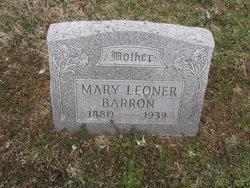 Mary Leoner <I>Dickens</I> Barron 