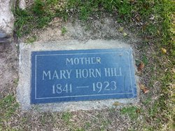 Mary <I>Horn</I> Hill 