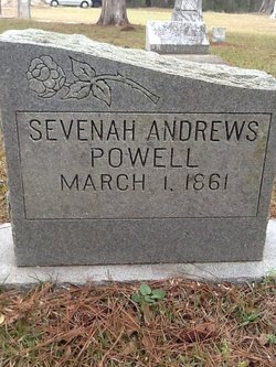 Sevenah <I>Andrews</I> Powell 