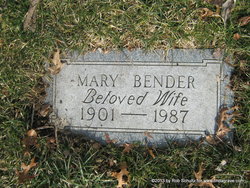 Mary <I>Kelch</I> Bender 