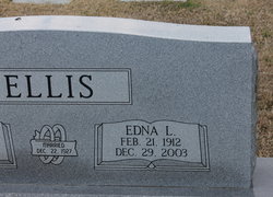 Edna Lee <I>Sellers</I> Ellis 