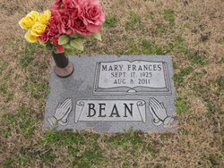 Mary Frances “Fran” Bean 