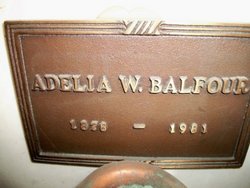 Adelia Harriett <I>Wallop</I> Balfour 