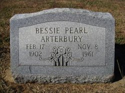 Bessie Pearl <I>Adams</I> Arterbury 
