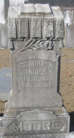 Georgia A. <I>Eley</I> Moore 