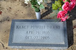 Nancy Elizabeth <I>Powell</I> Drane 