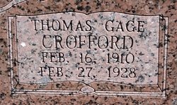 Thomas Gage Crofford 