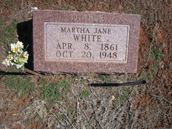 Martha Jane <I>Carter</I> White 