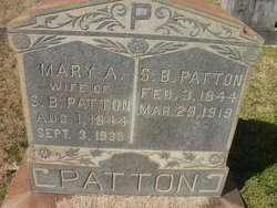 Mary Ann <I>Raulston</I> Patton 