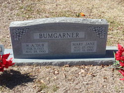 Mary Jane <I>Carlton</I> Bumgarner 