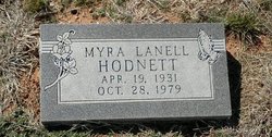 Myra LaNell <I>Knight</I> Hodnett 