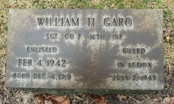 SGT William Harold Garo 