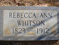 Rebecca Ann <I>Stanley</I> Whitson 