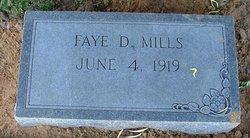 Faye D <I>Dennis</I> Mills 