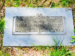 Virginia Pearl <I>Rogers</I> Albright 