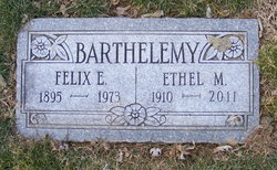 Ethel M <I>Boesz</I> Barthelemy 
