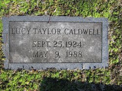 Lucy Margaret <I>Taylor</I> Caldwell 