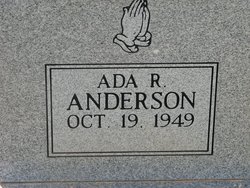 Ada R Anderson 