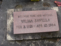 Wilma <I>Smith</I> Glaser Savella 