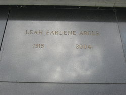 Leah Earlene <I>Hollis</I> Argle 