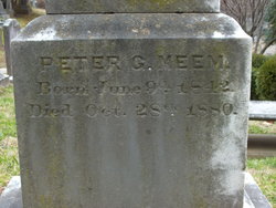 Peter Gilbert Meem 