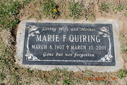 Marie Dorothy <I>Friday</I> Quiring 