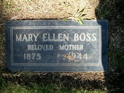 Mary Ellen <I>Mackie</I> Boss 