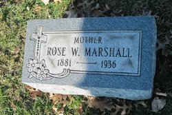 Rose <I>Wigbels</I> Marshall 