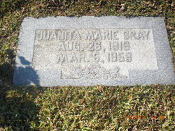 Juanita Marie <I>Trahan</I> Gray 
