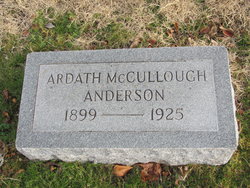Ardath Edith <I>McCullough</I> Anderson 