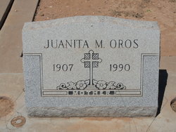 Juanita M. <I>Montano</I> Oros 