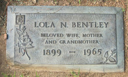 Lola N <I>Smith</I> Bentley 