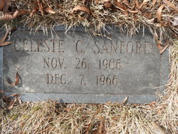 Celeste S. <I>Chrisman</I> Sanford 
