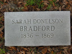 Sarah <I>Donelson</I> Bradford 
