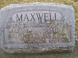 Susie Frances <I>Dowden</I> Maxwell 