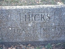 Eliza Hicks 