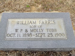 William Farris <I>Porter</I> Tubb 